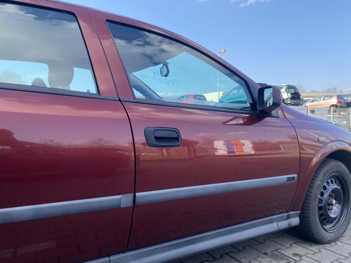 Opel Astra G original T&uuml;r vorn rechts Z549 Marseillerot 5-T&uuml;rer Rohbau Bj.1999